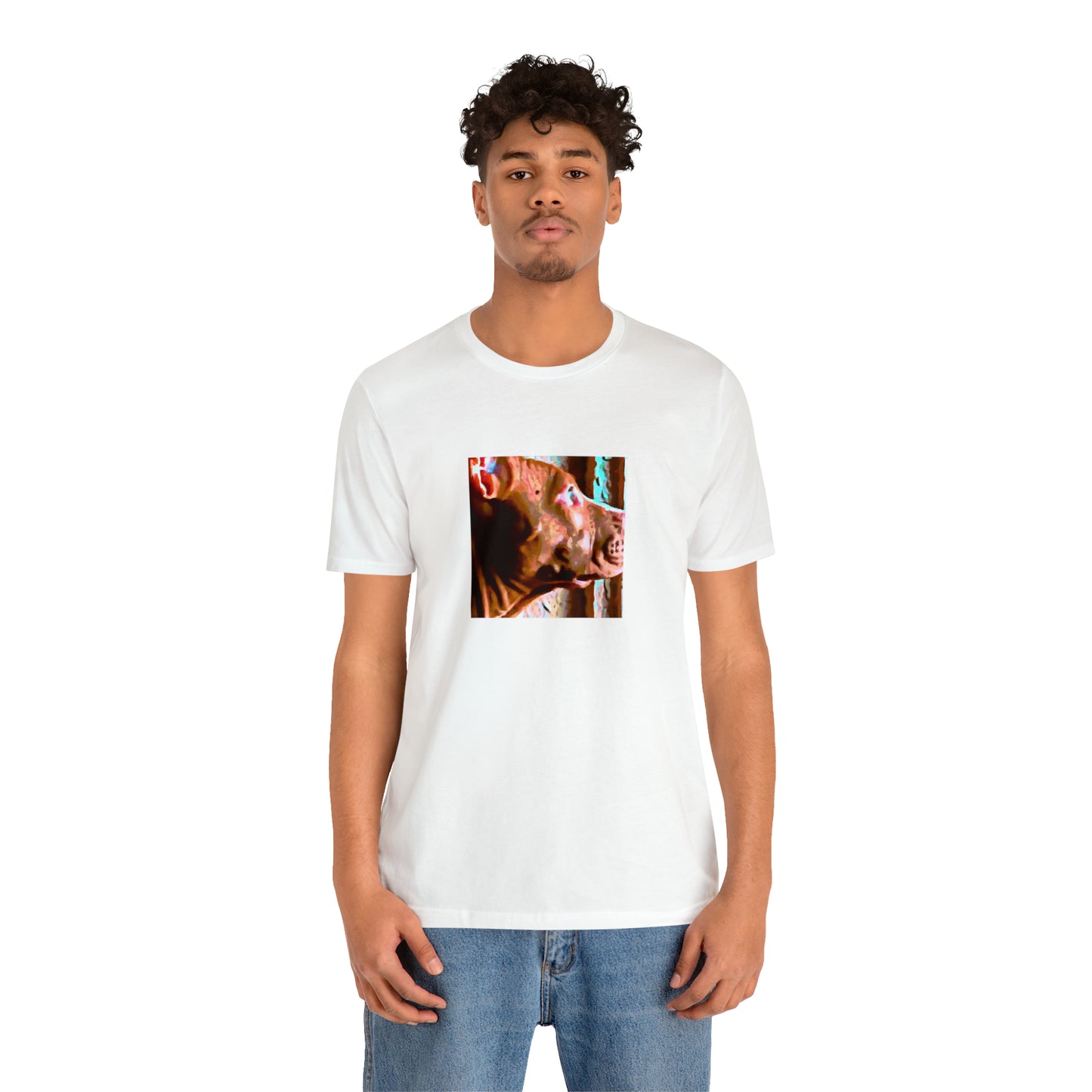 Dante Bonetti, an eccentric Italian streetwear designer from the 1990s. With an uncompromising avant-garde design aesthetic, Bonetti's collections were characterized by bold prints, rebellious patterns and unique silhouettes - and a refusal-Tee