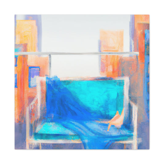 Famed Baroque artist, Dianalena Gossamer.-canvas