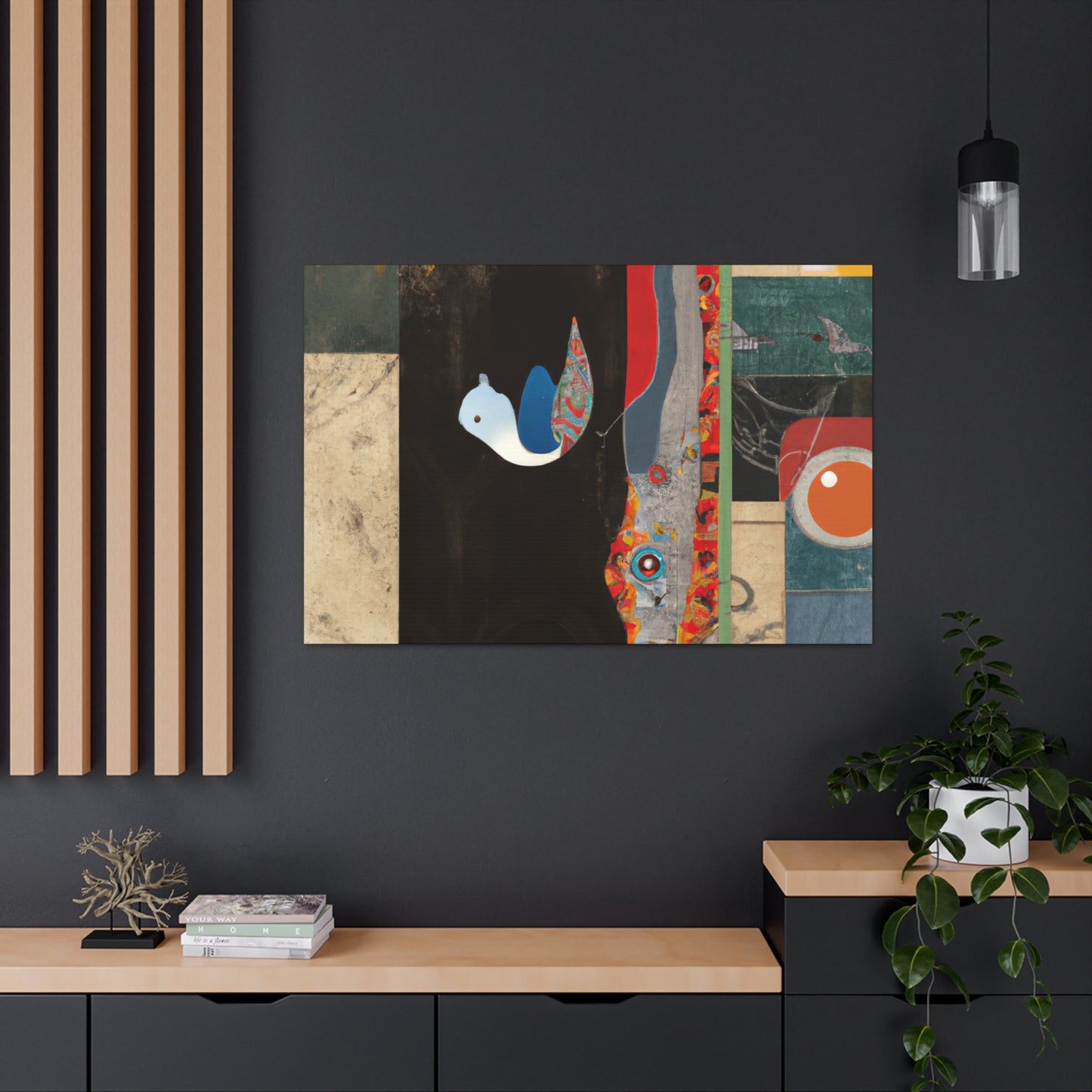 Basila Flores-canvas