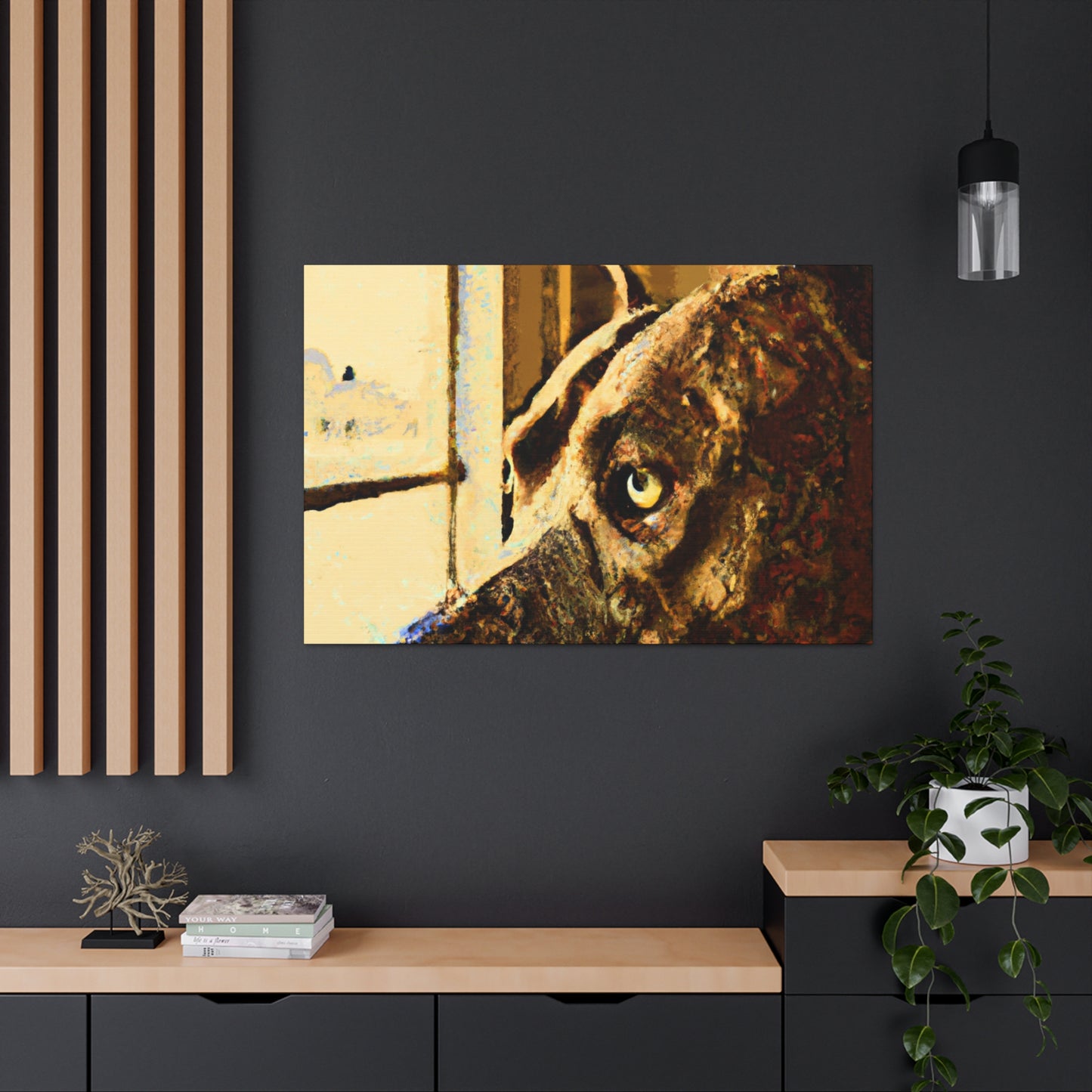 Hansielle de Oudekerk-canvas