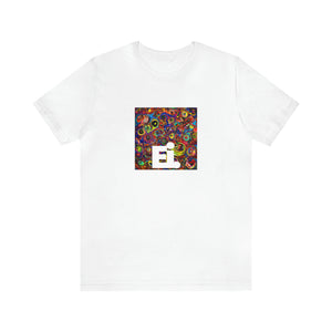Giulietta Fabrizio, an Italian streetwear designer from the early 90s, is the mastermind behind the hugely popular G.F. Clothing line. Her designs are instantly recognizable: bold, bright colors, angular lines, and-Tee