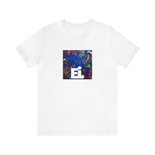 Giovanni Gucci, the 1990s streetwear designer from Milan, Italy. He was renowned for his innovative and daring designs, often incorporating bright colors, unique prints, and experimental fabrics into his work. His pieces were highly sought after-Tee