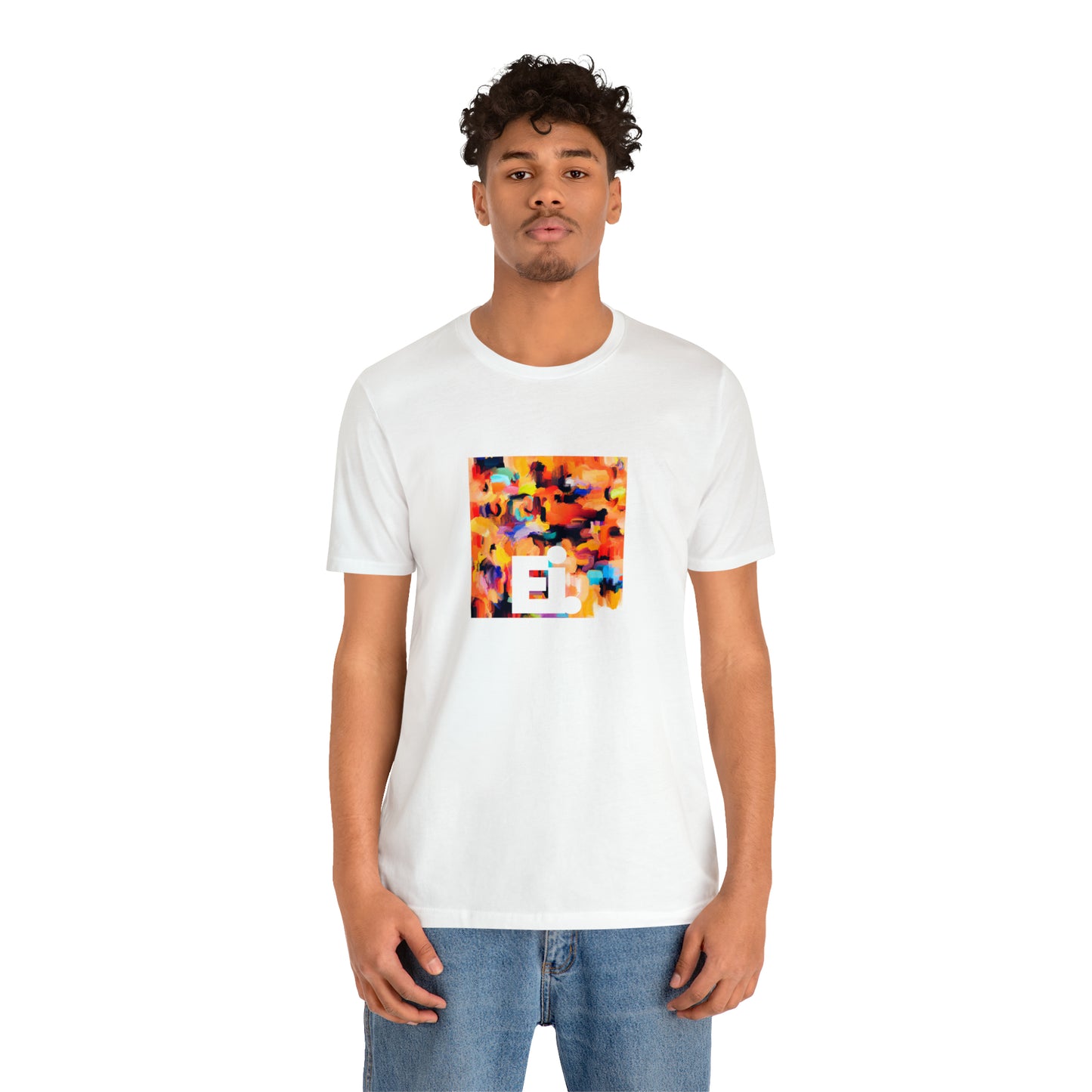 Giorgio Renaissance—a male Italian streetwear designer from the 1990s. He was known for his signature style of bold, street-inspired designs featuring old-world Italian craftsmanship and crafty detailing. He often incorporated unique illustrations and-Tee