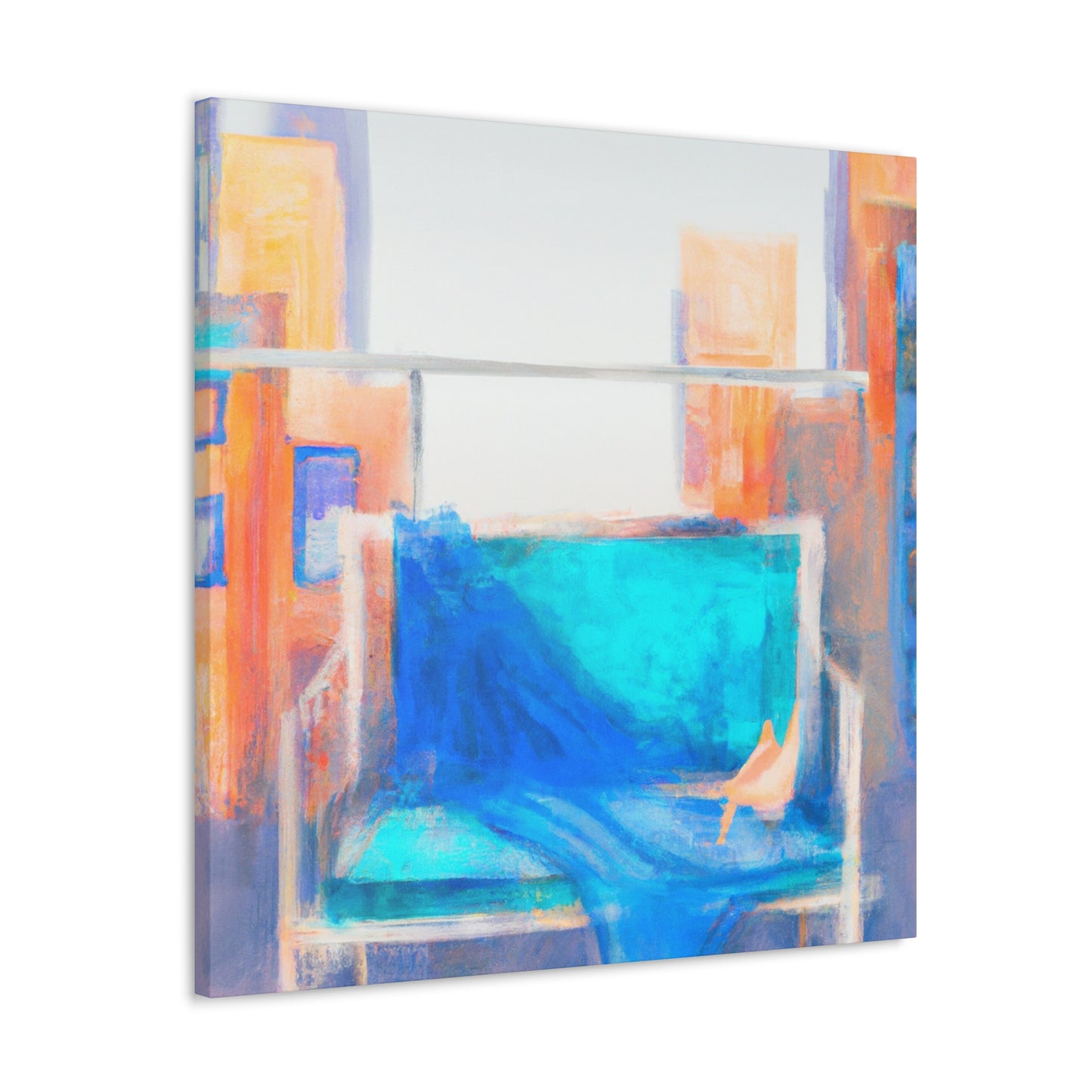 Famed Baroque artist, Dianalena Gossamer.-canvas