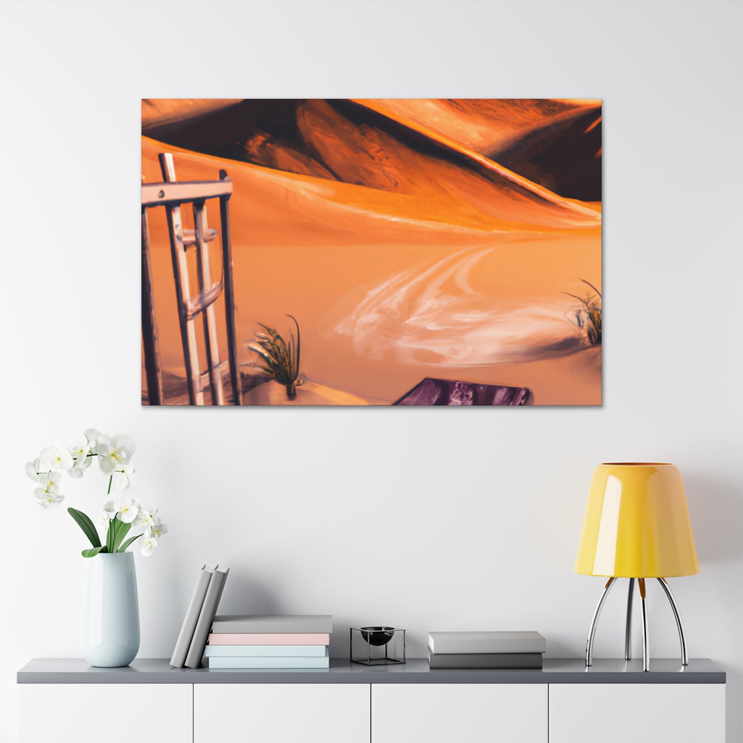 Quincy Highlands, the Artist of the Canyons.-canvas