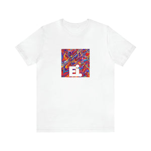 Celeste, a female streetwear designer from Milan who gained notoriety in the 1990s for her loud, bold designs and use of distressed details. Celeste stood out in a sea of muted colors and subtle trends by expressing her individual style-Tee