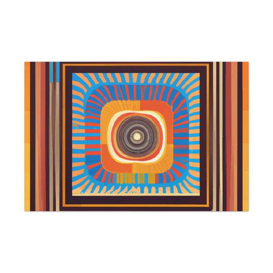 María de la Pintora Sinestra.-canvas