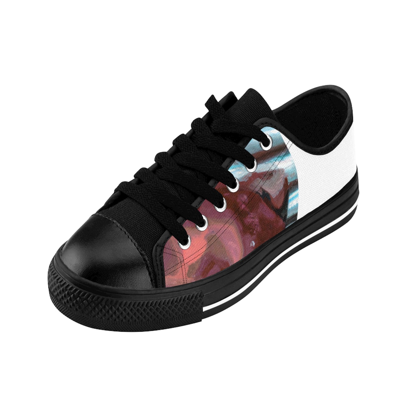 Manuel de Castro. He was born in 1525 in Madrid, Spain and was a master shoemaker known for his detailed and unique designs. He favored color blocking and intricate embroidery and was often commissioned to create custom shoes for royalty-low top