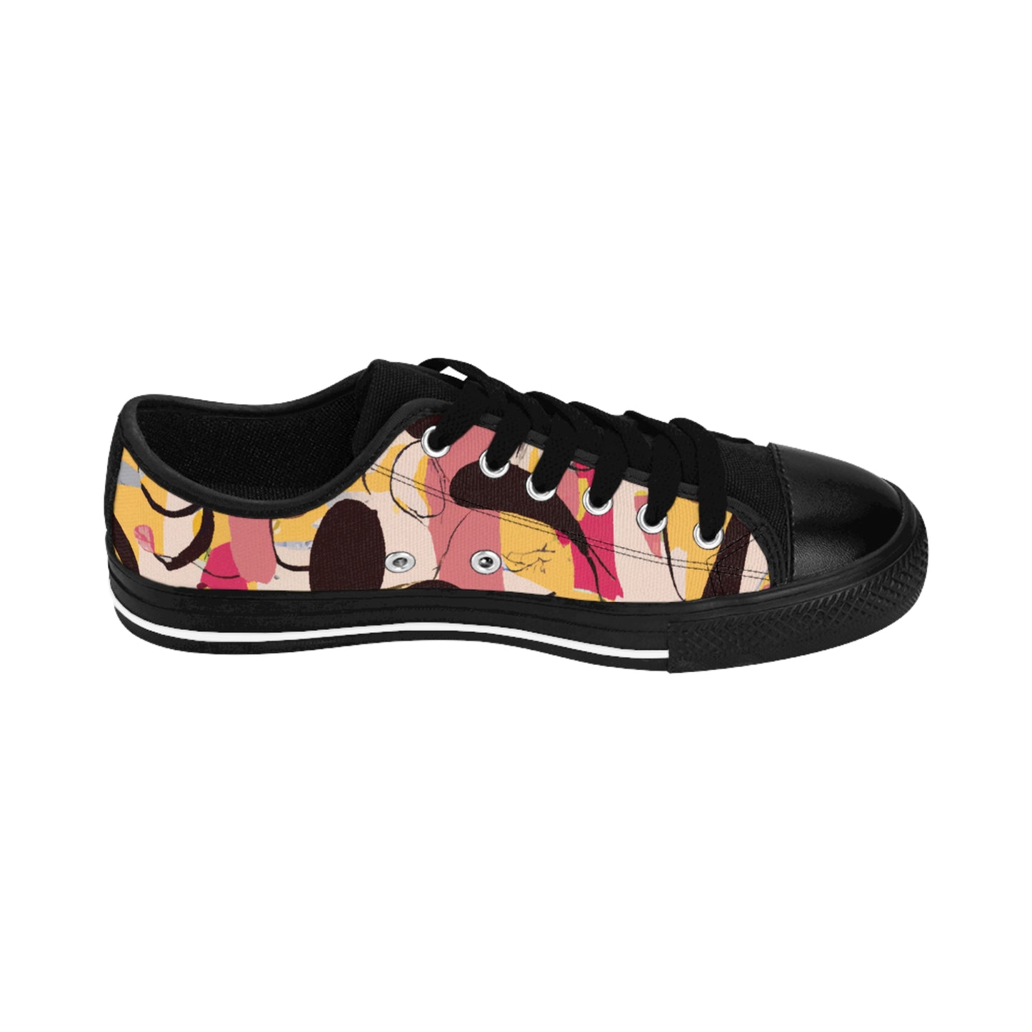 Juan Arce, a male shoe designer from Spain in the 1500s. He was renowned for his intricate designs, with lavish detailed stitching along the sides and tops of his shoes. He took inspiration from the Moorish influence in Spain and-low top