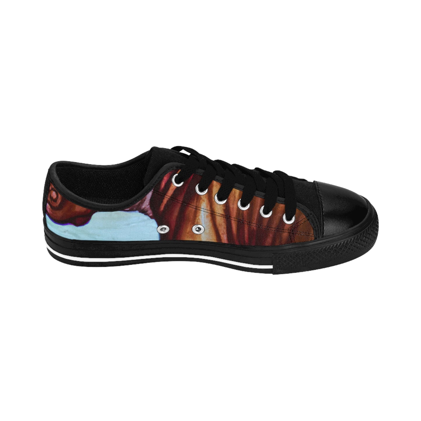 Antonio Liberata, a male shoe designer from Valencia, Spain in the 1500s. He was known for his unique, creative, and intricate designs. He favored the pointed toe style and experimented with bright colors and materials like velvet and-low top