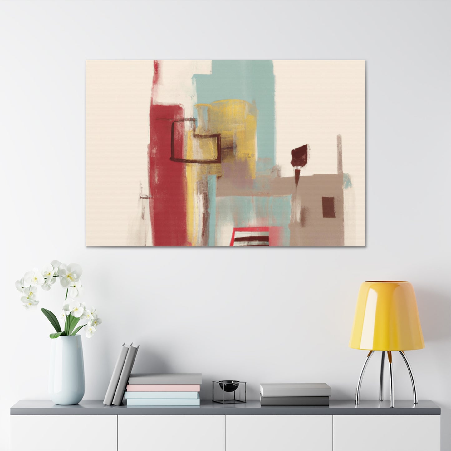 Johannes Verna de Driehoek-canvas