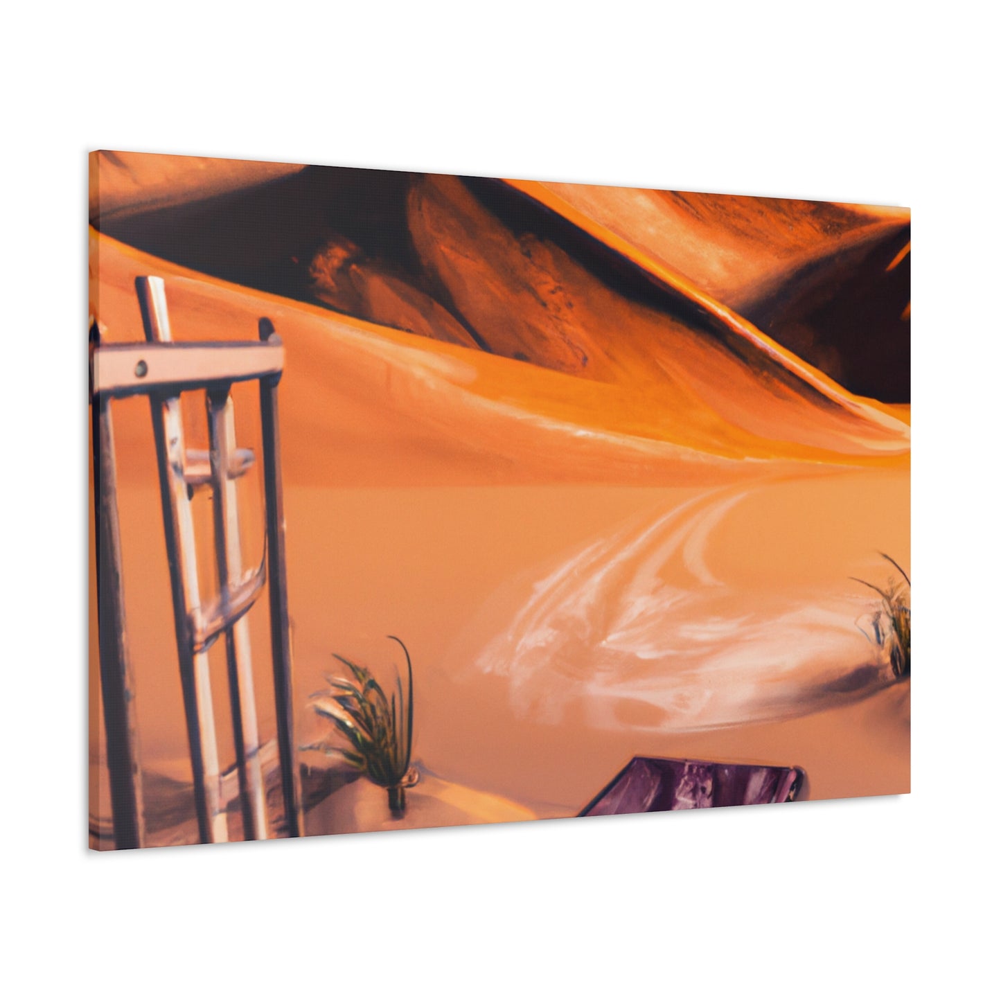 Quincy Highlands, the Artist of the Canyons.-canvas