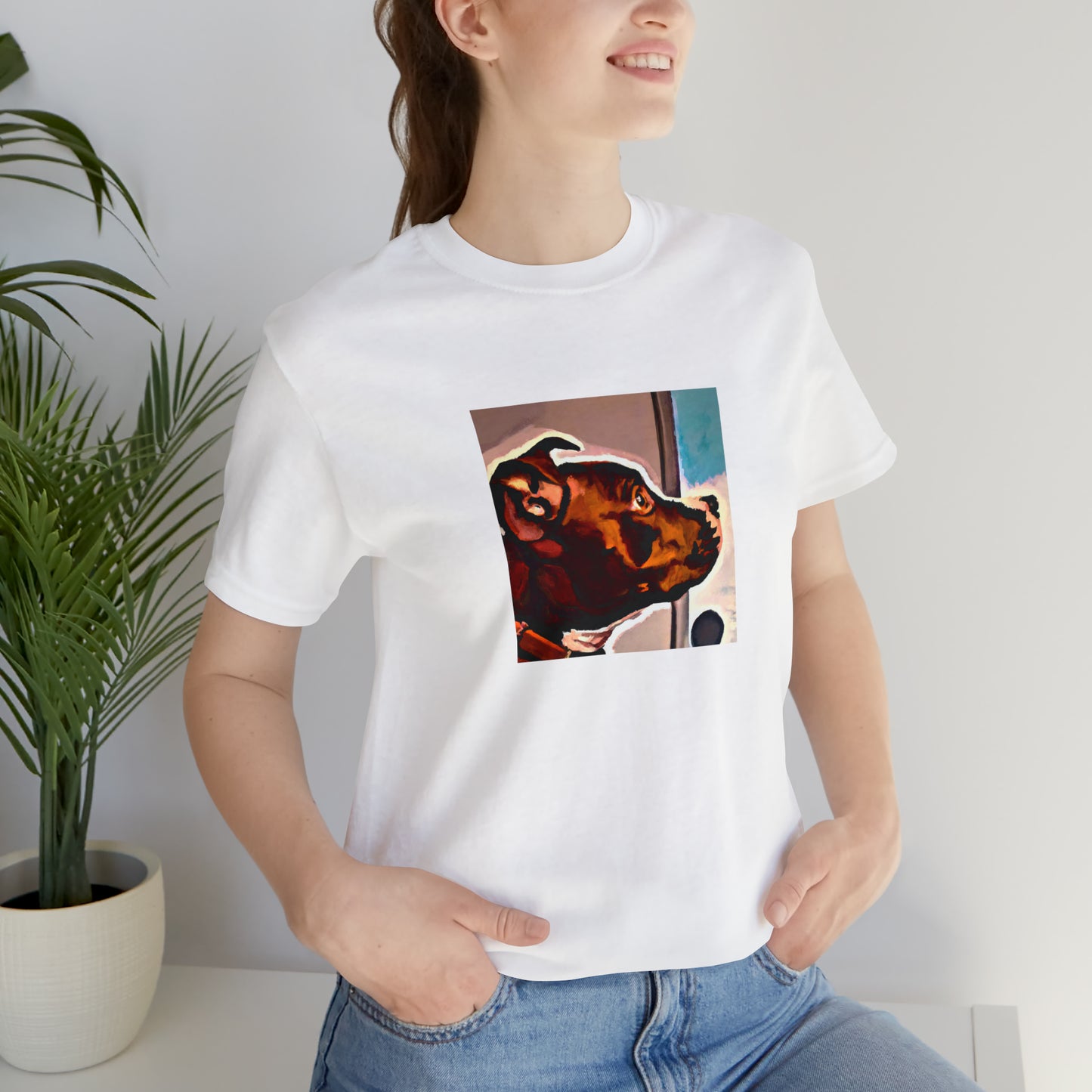 Lucia DiNapoli, a female streetwear designer from Milan, Italy in the 1990s. She was known for her bold designs, fusing funk and punk elements with traditional Italian fabrics from her family's textile business. She was one-Tee