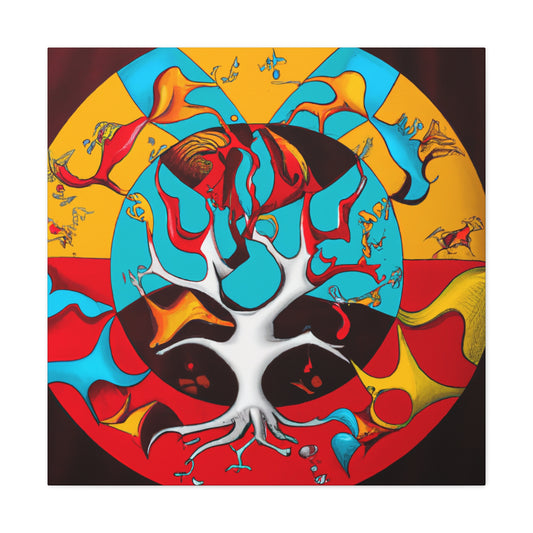 Madame Alizée LeBaeuf, the 17th Century Baroque Artist.-canvas