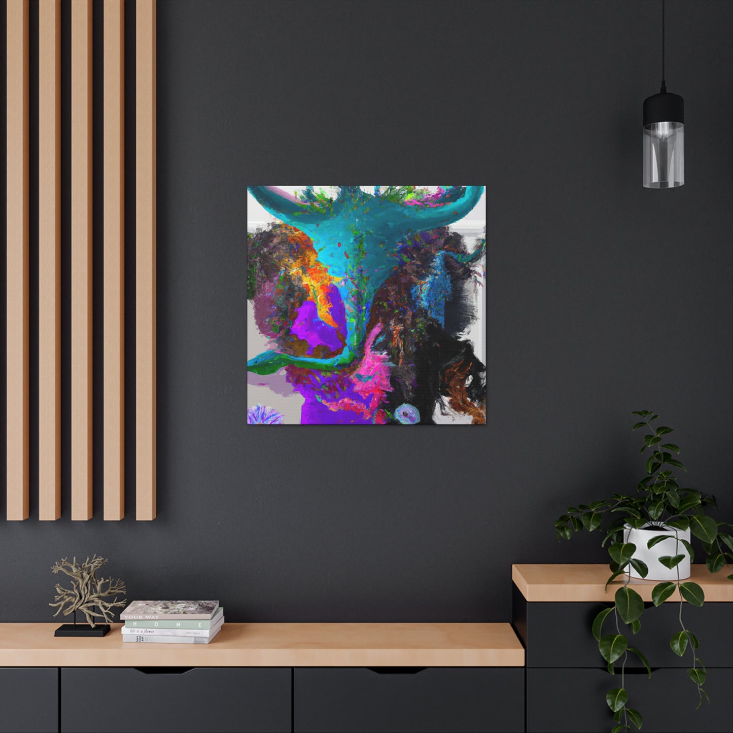 Hortencia Braga di Venizia.-canvas