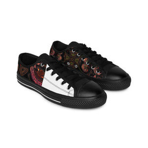 Matías Aguilar, a gifted cobbler of Spanish royalty from the 1500s. He crafted custom luxury shoes for many of the elite of the time, who lauded his unique designs and artistry. His innovation and vision of personal-low top
