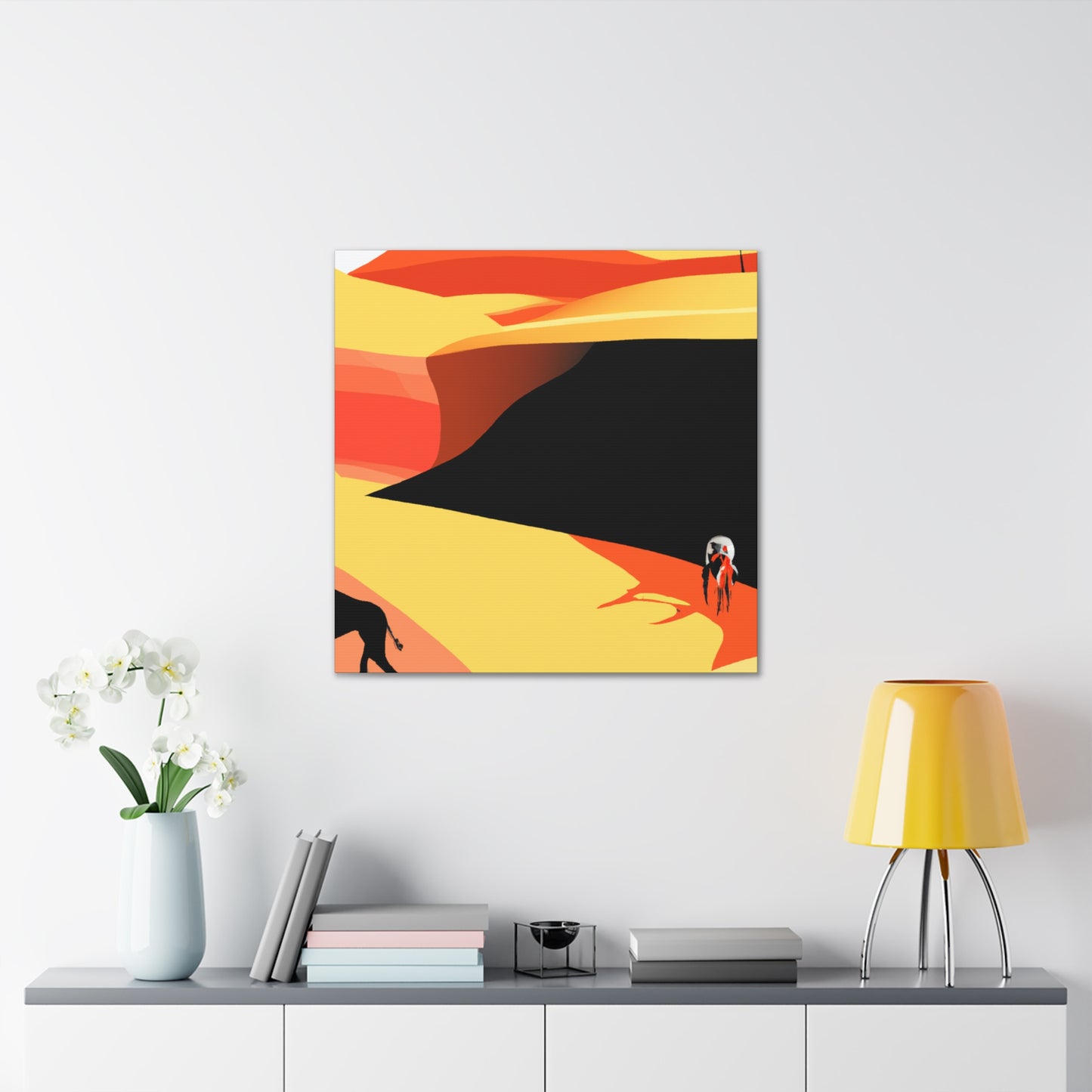 Sage Brush Johnson.-canvas