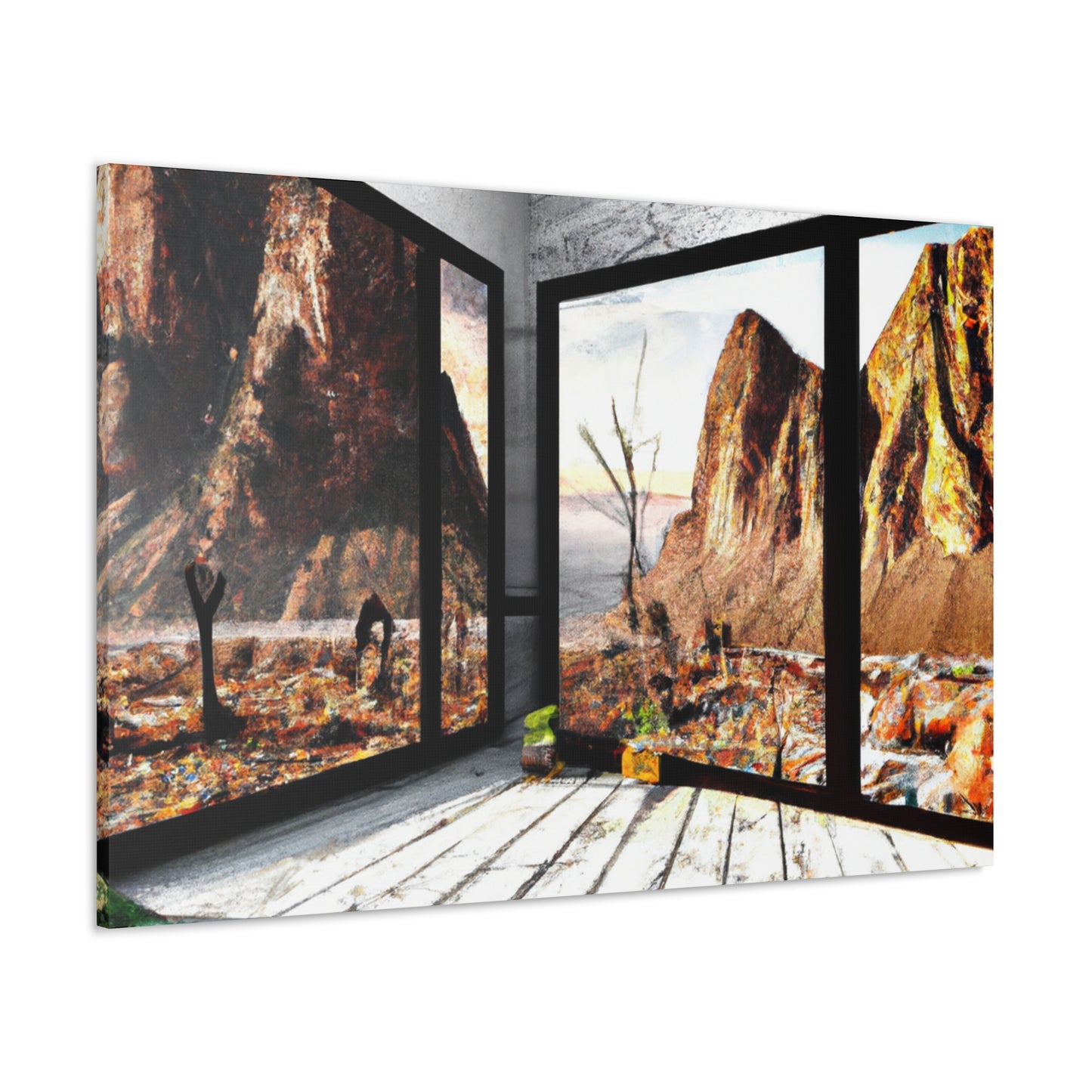 Winona Eagle Feathers-canvas