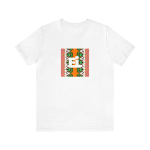 Lucio Ferrini, a male streetwear designer from Italy, famed for his vibrant, avant-garde designs in the 1990s. He was known for his bold patterns and eclectic textures in clothing, making him a standout designer among-Tee