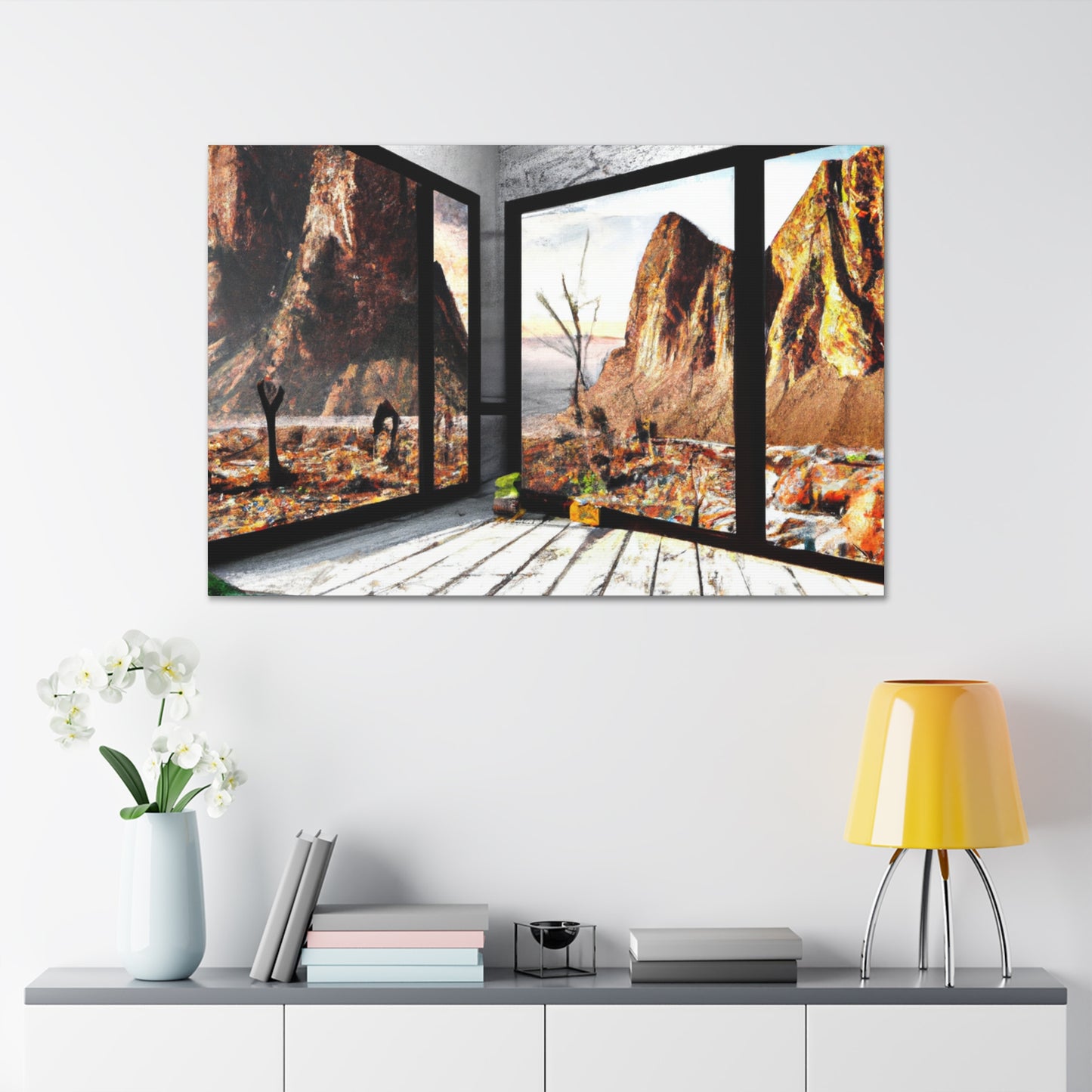 Winona Eagle Feathers-canvas