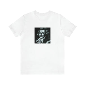 Maria di Luca, an Italian streetwear designer from the 1990s. She gained notoriety in her hometown of Naples for her maverick designs that pushed the boundaries of fashion and challenged conventions, mixing streetwear silhouettes with bold prints.-Tee