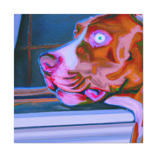 Osbertus Tiberius de Morga-canvas