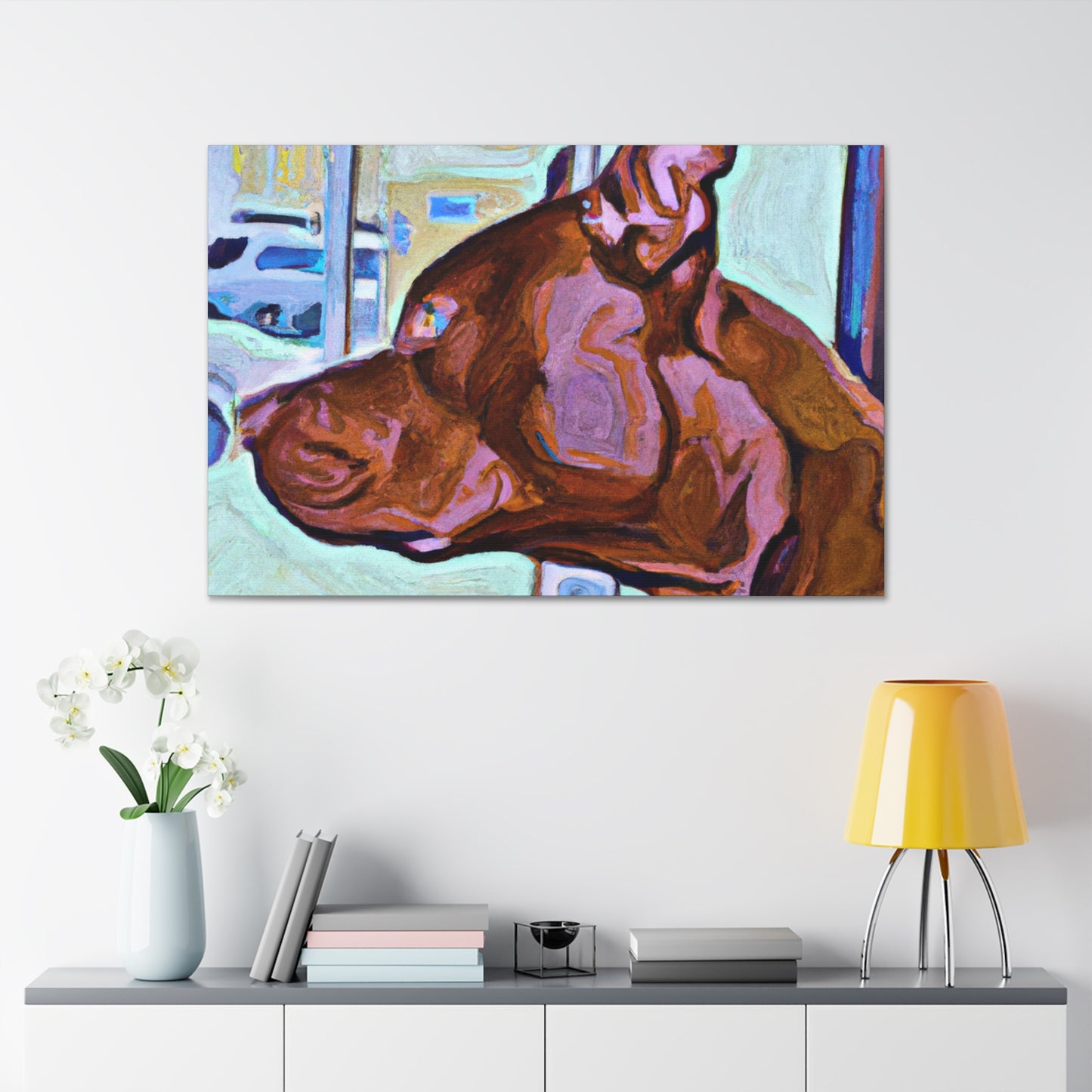 Rembrandtina da Vinci-canvas