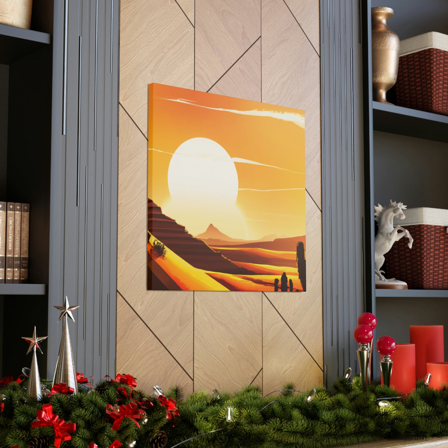 Western Painter June Skye-canvas