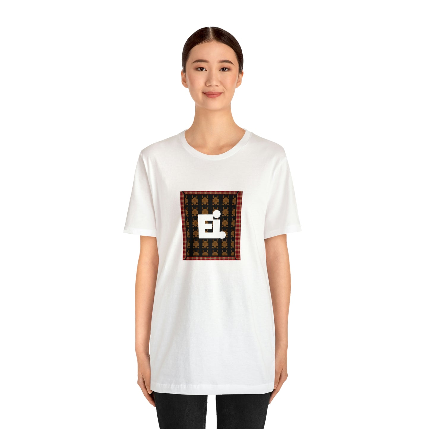 Giuliana Fabrizio - a female streetwear designer from the 1990's in Italy whose iconic designs are a mix of urban and luxurious materials, often featuring graffiti and vibrant colors. Giuliana grew up in the world of fashion but wanted-Tee