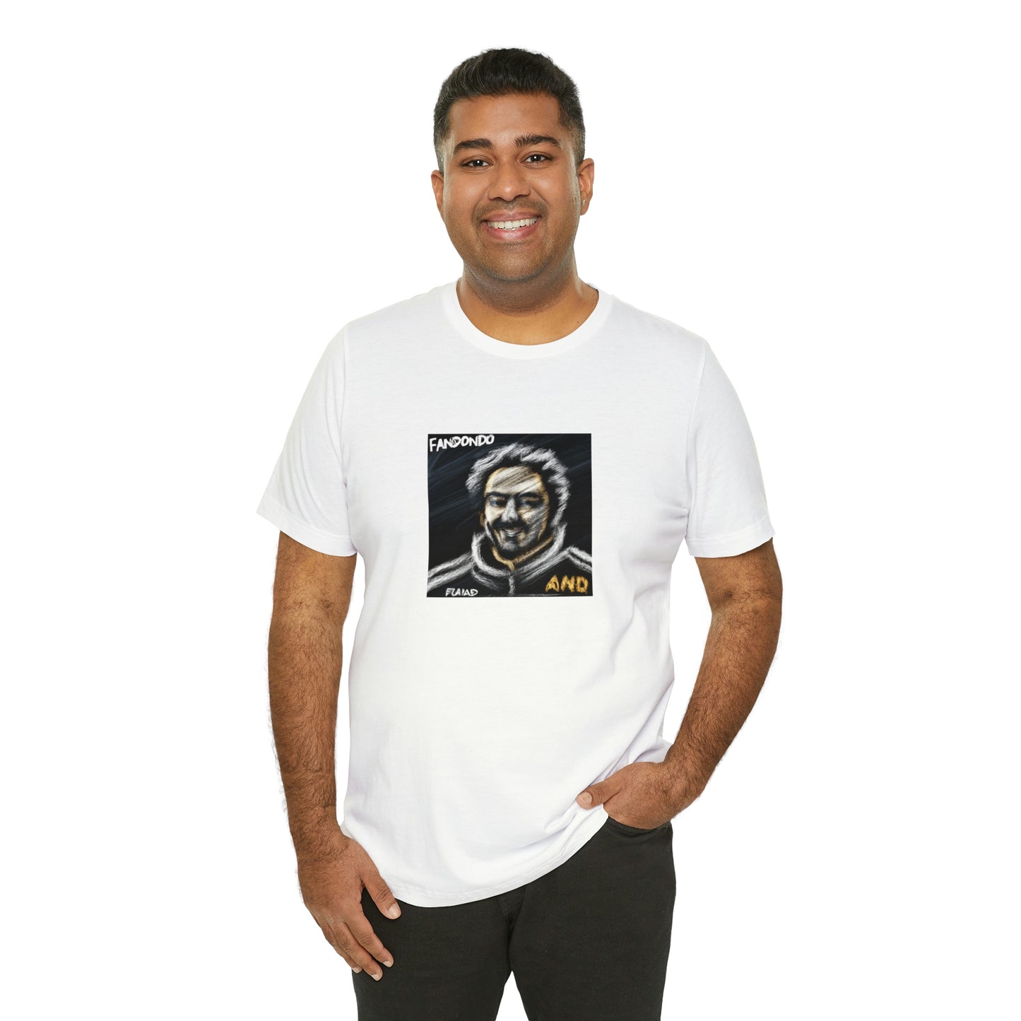 Gianni Gaudino is an iconic Italian streetwear designer from the 1990s. He is renowned for his creative and daring designs that pushed the boundaries of streetwear at the time. He is known for his bold use of colors,-Tee