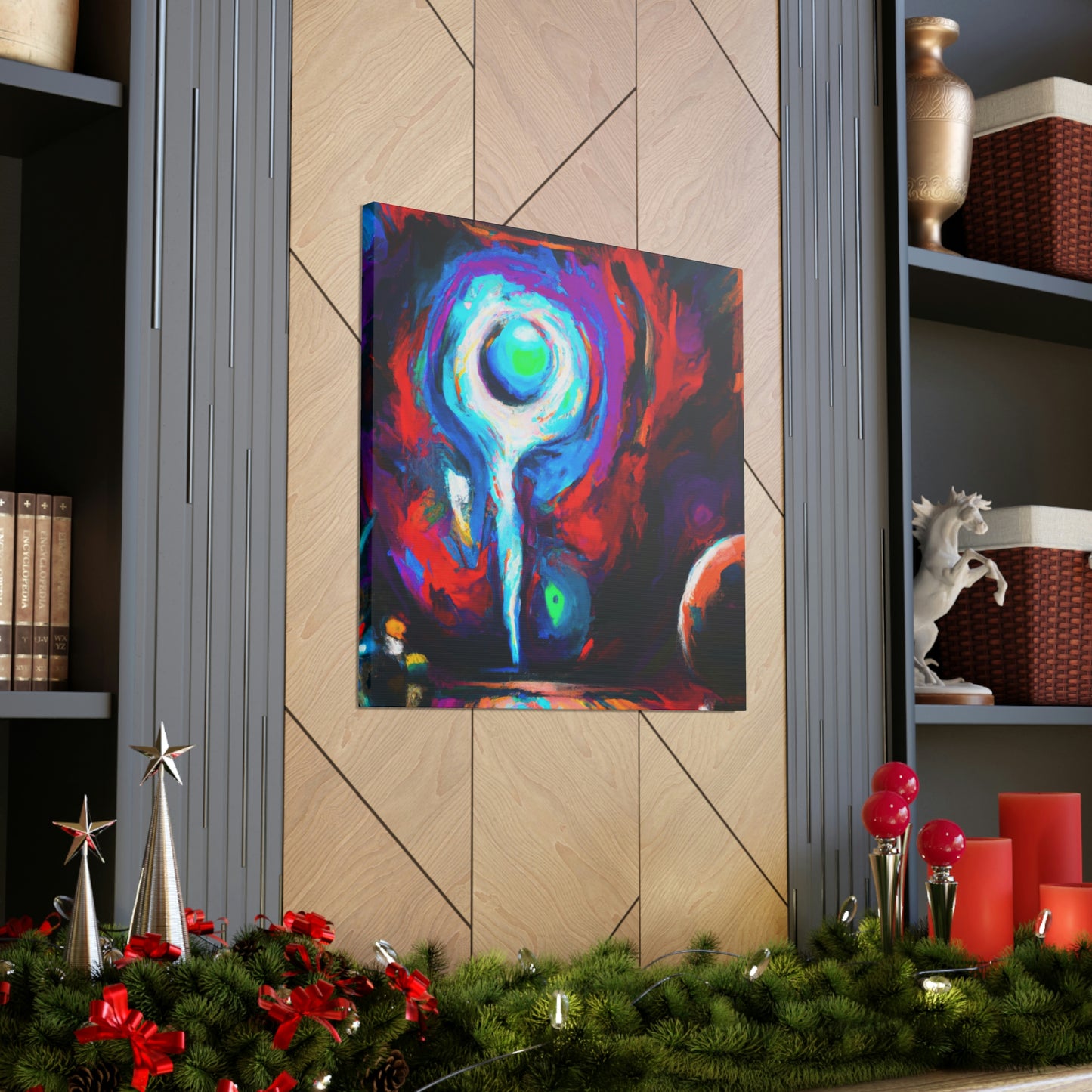 Magda Grevez the Fabled Painter-canvas