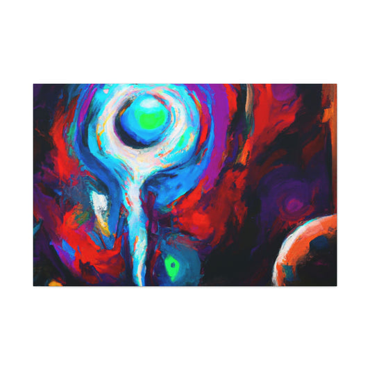 Magda Grevez the Fabled Painter-canvas