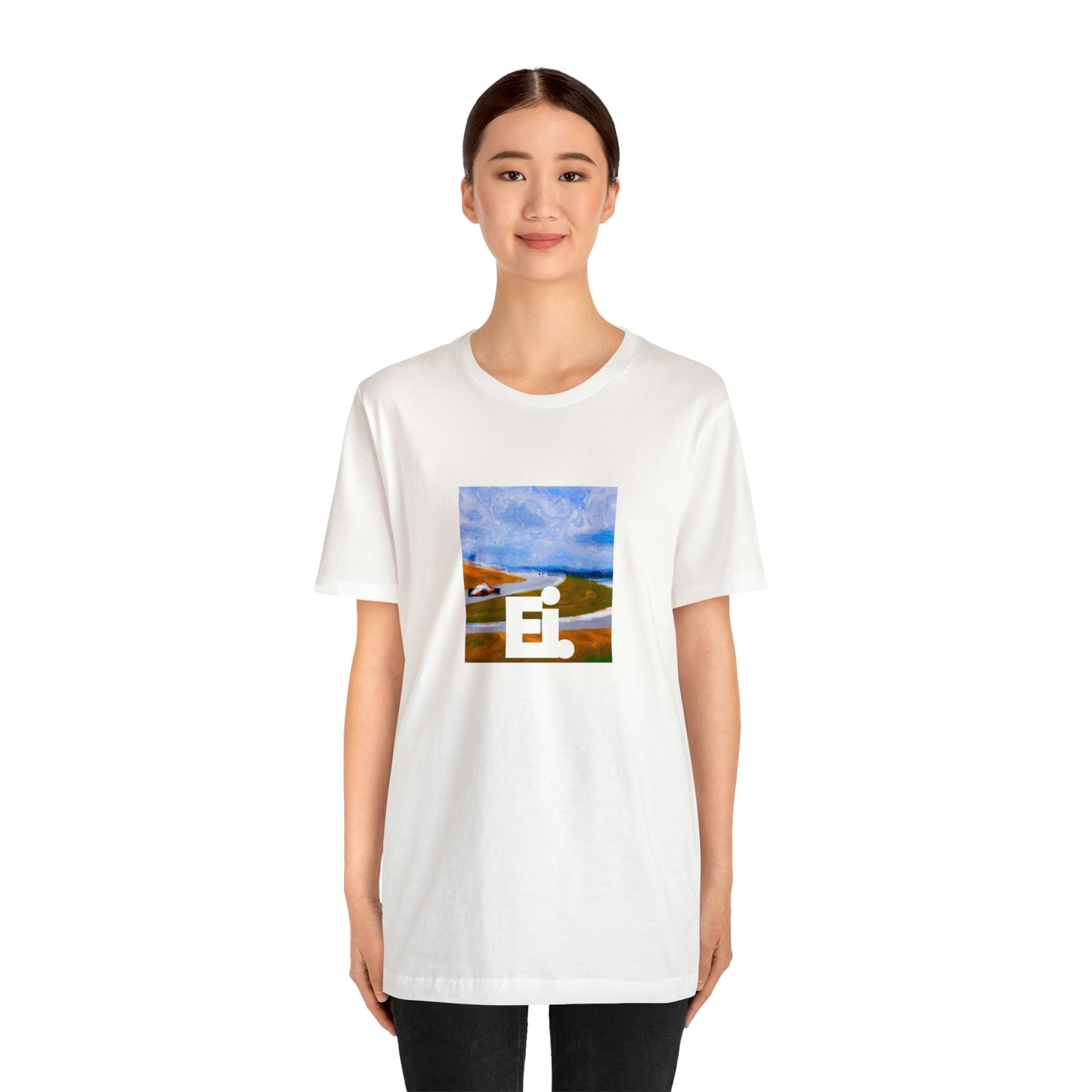 Gloria di Giulietta, a female Italian streetwear designer from the 1990s. Raised in Florence, she gained inspiration from the vibrant cathedrals and grand Renaissance architecture that surrounded her. Her designs were true to her culture-Tee