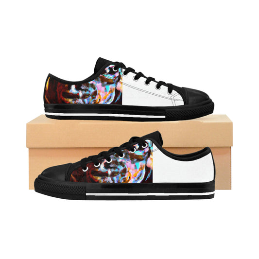 Ventura de Laso
Ventura de Laso was a highly renowned shoe designer in 16th century Spain. Known for pioneering a unique blend of traditional Spanish craftsmanship and modern elegance, de Laso's shoes were highly-low top