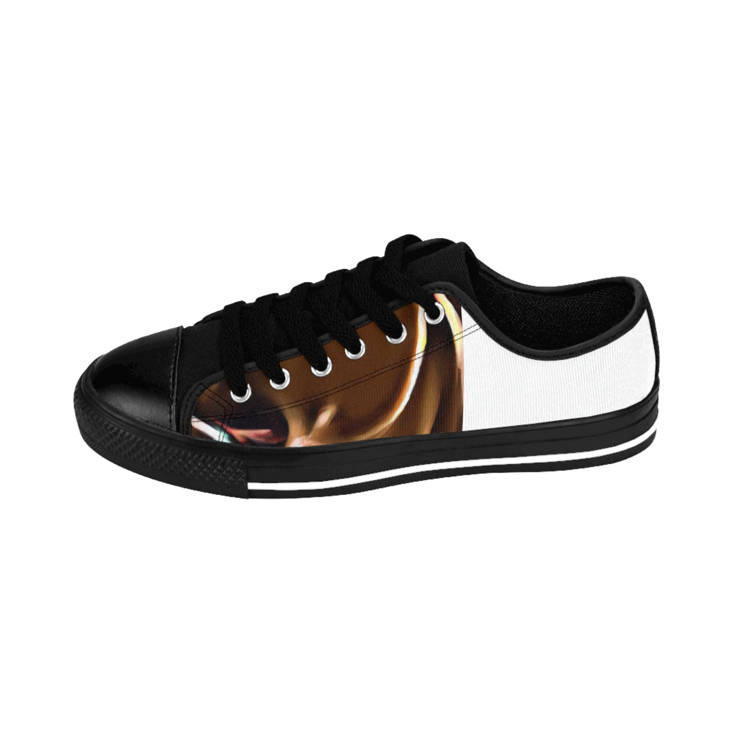 Miguel de Botines, an ambitious shoemaker living in 16th century Spain. He specialized in handcrafted custom shoes for the aristocracy of the country, made from only the best materials and most unique designs. He gained notoriety for his-low top