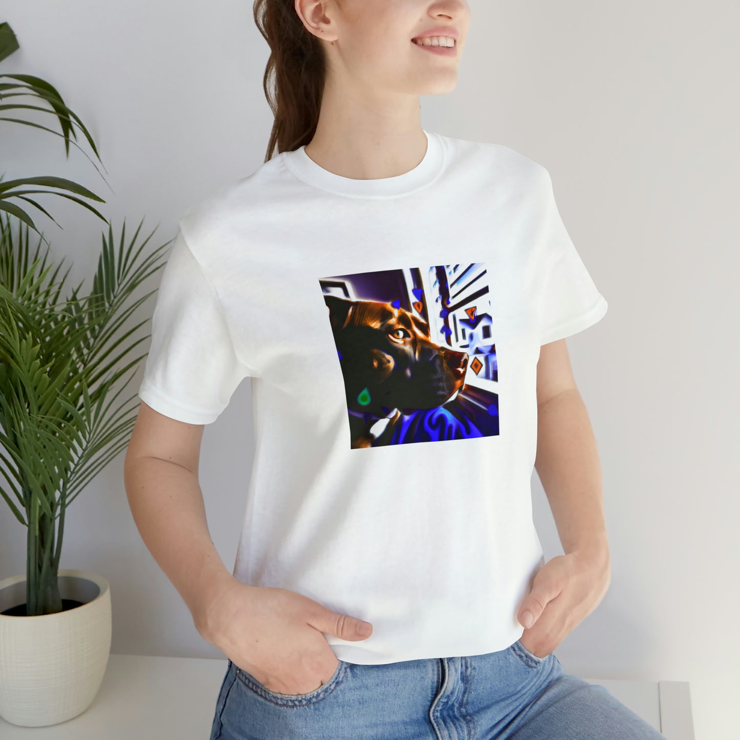 Francesco Cavalcanti, a male streetwear designer from Milan, Italy from the 1990s. He was known for his graffiti-styled designs, often incorporating bold shapes and colors. His signature use of leather and denim made him-Tee
