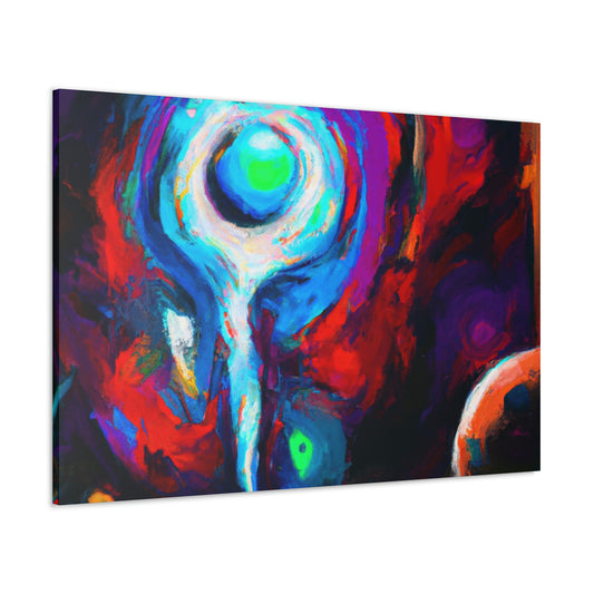 Magda Grevez the Fabled Painter-canvas