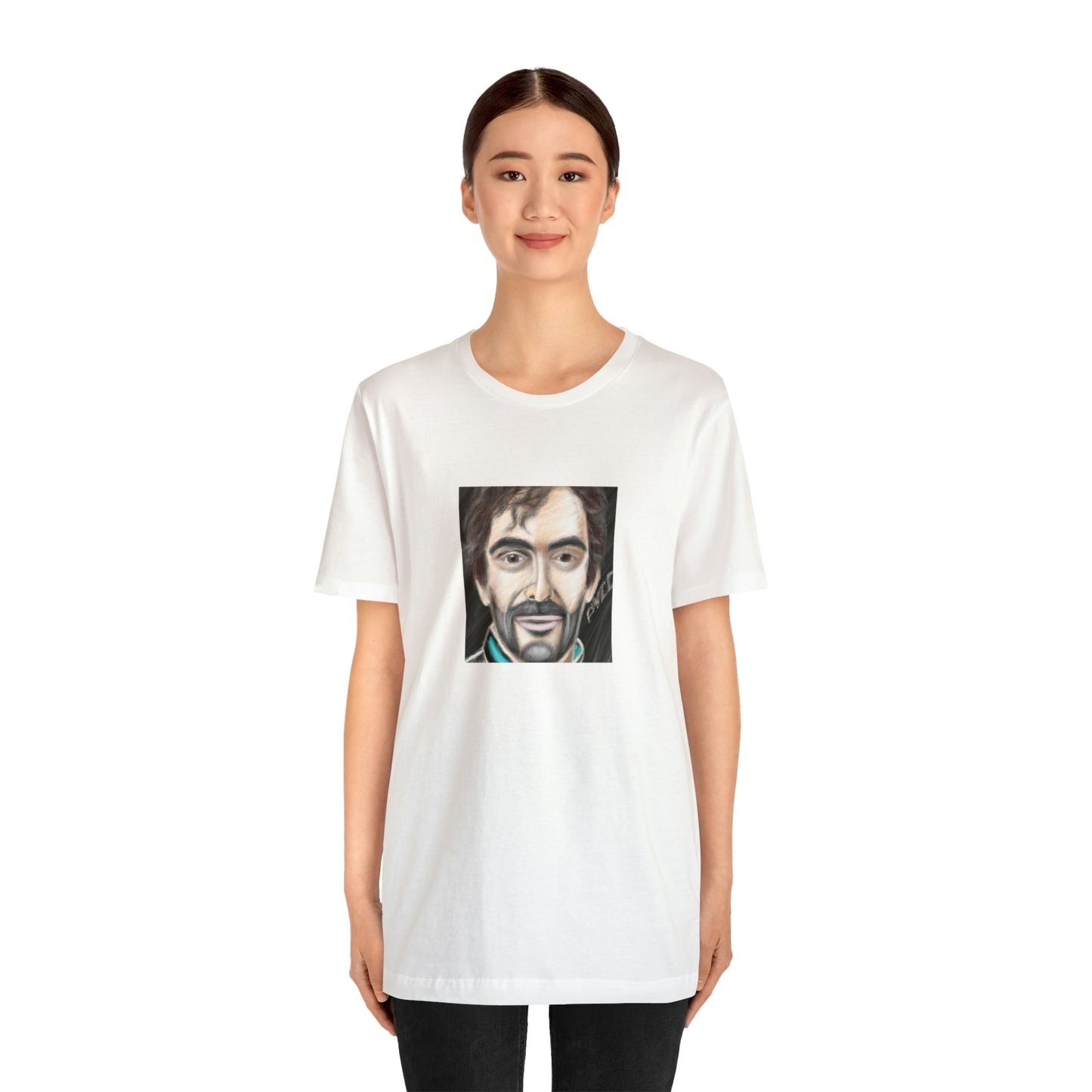 Cesare "Cazzo" Rossi, an ambitious and edgy streetwear designer from Milan, Italy in the 1990s. His signature aesthetic combined vintage Italian style with a bold, contemporary spirit. He became renowned for his innovative use-Tee