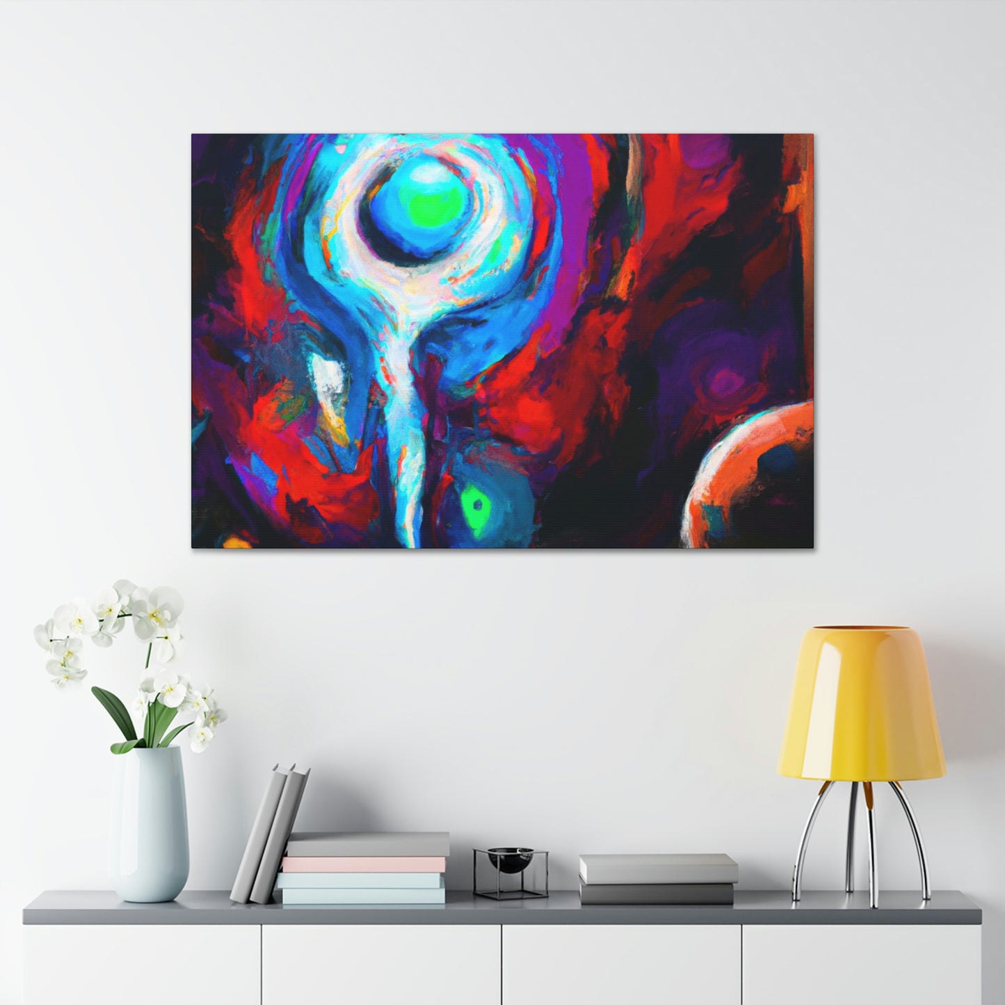 Magda Grevez the Fabled Painter-canvas