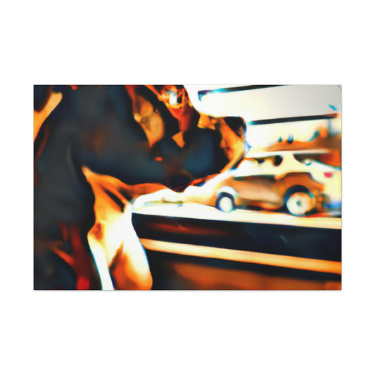 Cerise Lebedine-canvas