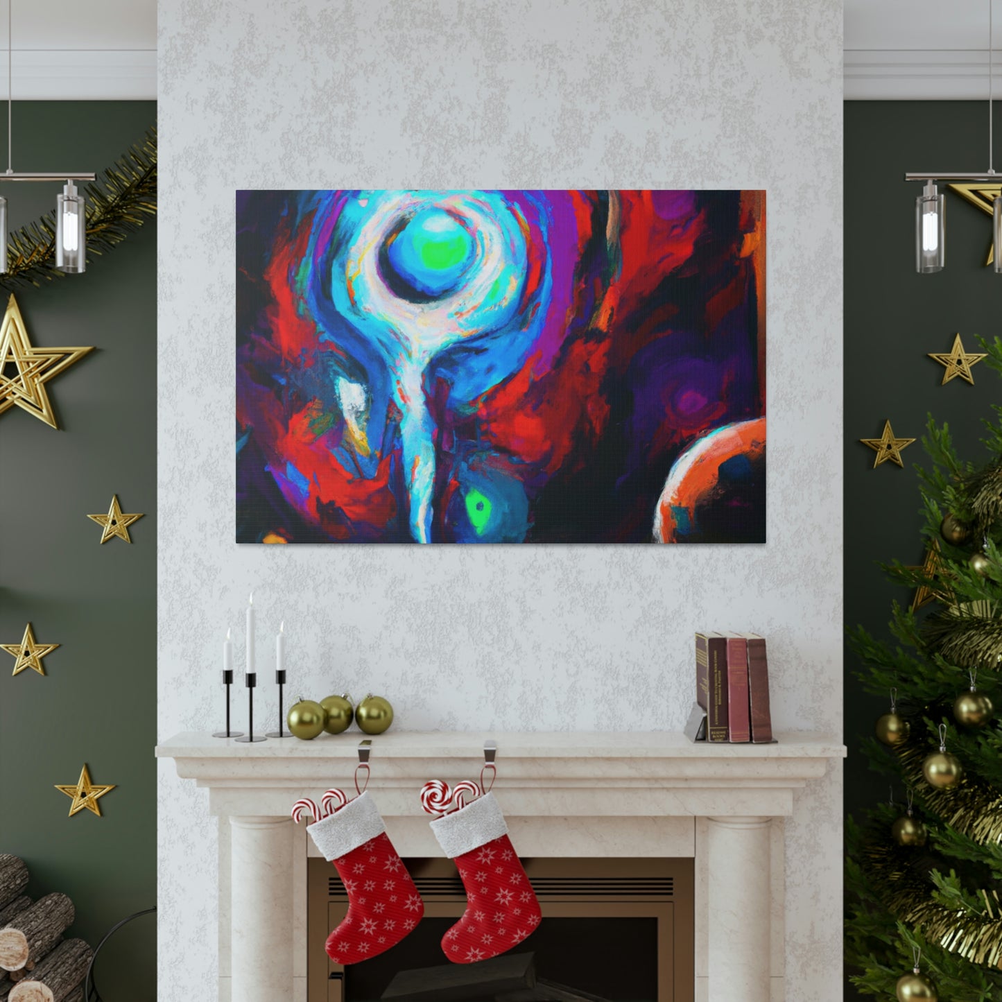 Magda Grevez the Fabled Painter-canvas