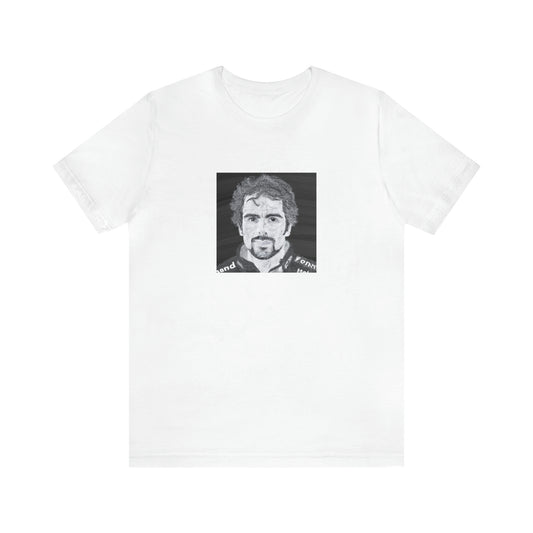 Gianna Rossi - She was a daring streetwear designer from Milan, Italy in the 1990s who often used vivid colors and bold patterns to create her iconic looks. She was known for mixing classic Italian tailoring with modern streetwear influences-Tee