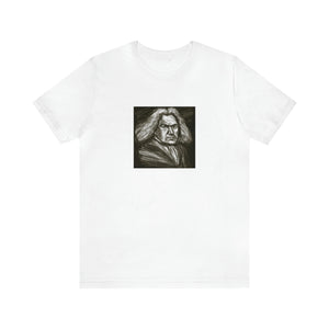 Silvio Antonioni, a male streetwear designer from Milan, Italy in the 1990s. He was ahead of his time, creating bold designs that pushed boundaries and incorporated unexpected materials and silhouettes into his collections. His work was-Tee