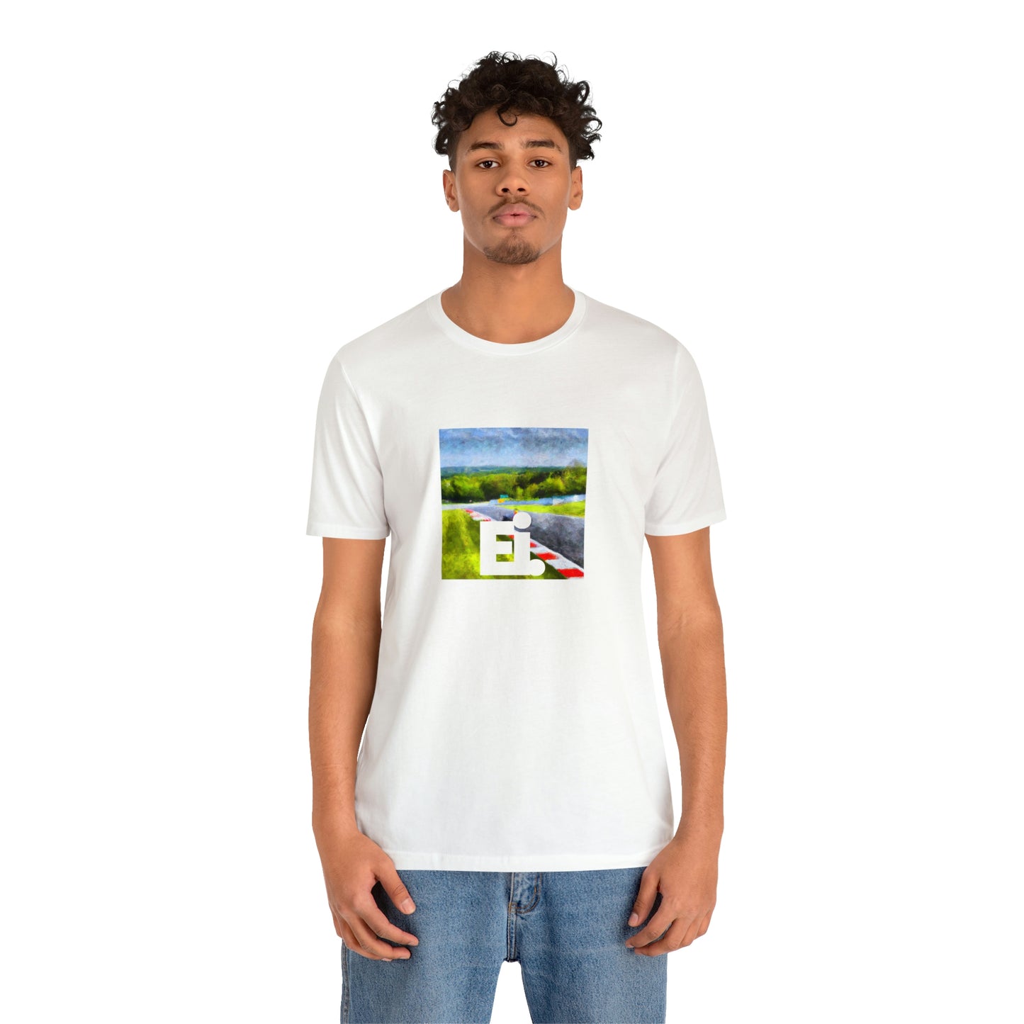 Giuseppe Controni, a renowned streetwear designer from 1990s Italy. Giuseppe was known for his vibrant color palette and bold statement pieces that pushed the boundaries of streetwear fashion. He also had a knack for combining traditional-Tee