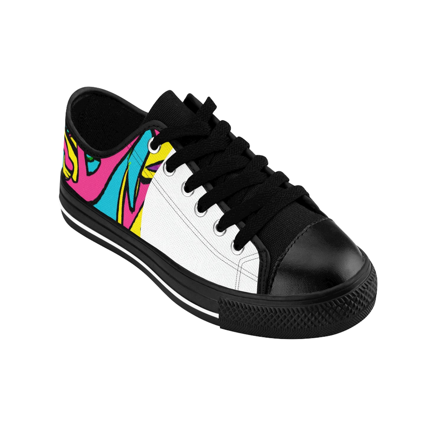 Juana de Silva was an innovative shoe designer in 16th century Spain who developed the unique style of "española" shoe. She was particularly lauded for her inventive use of colors and textures from the vibrant local culture to create stylish-low top