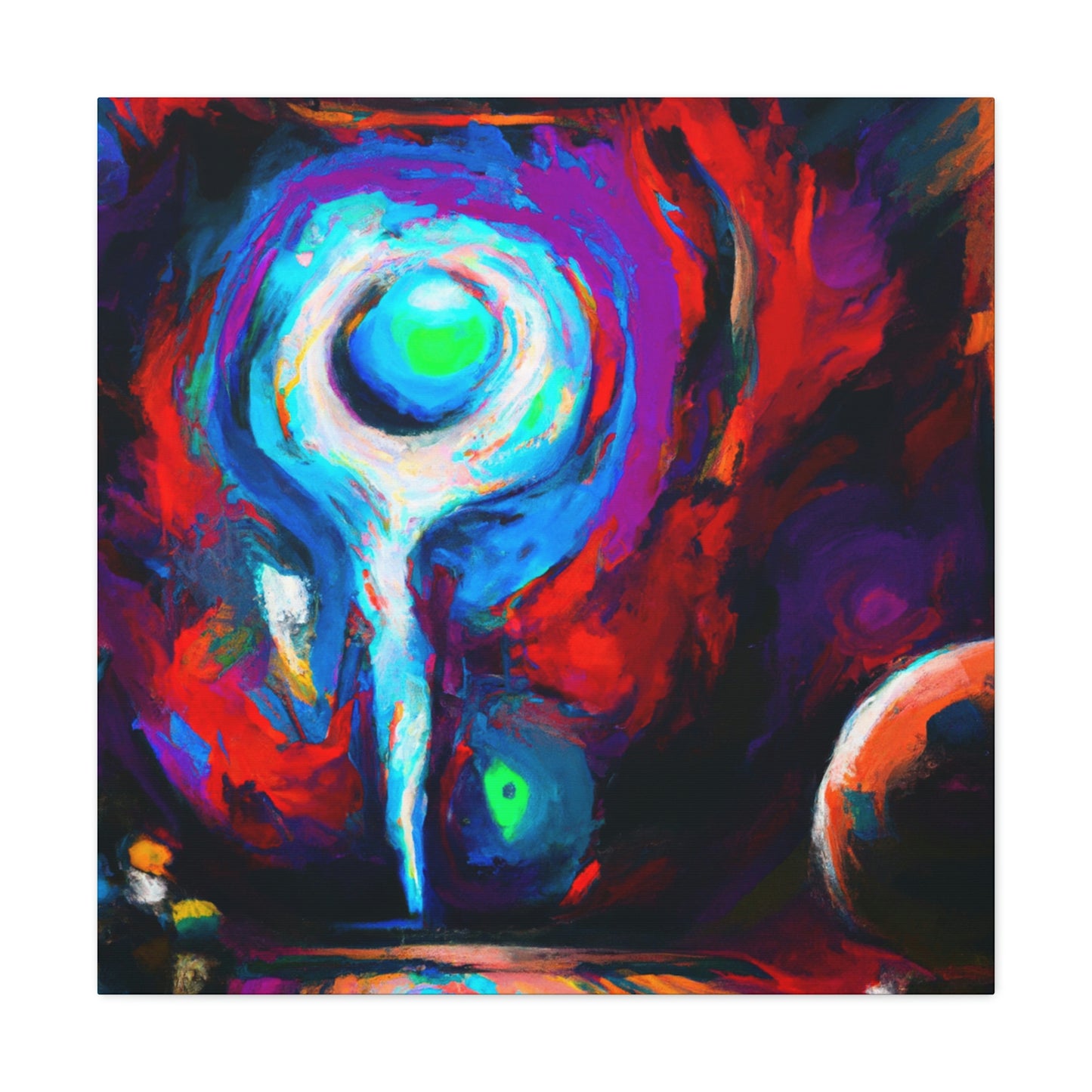 Magda Grevez the Fabled Painter-canvas