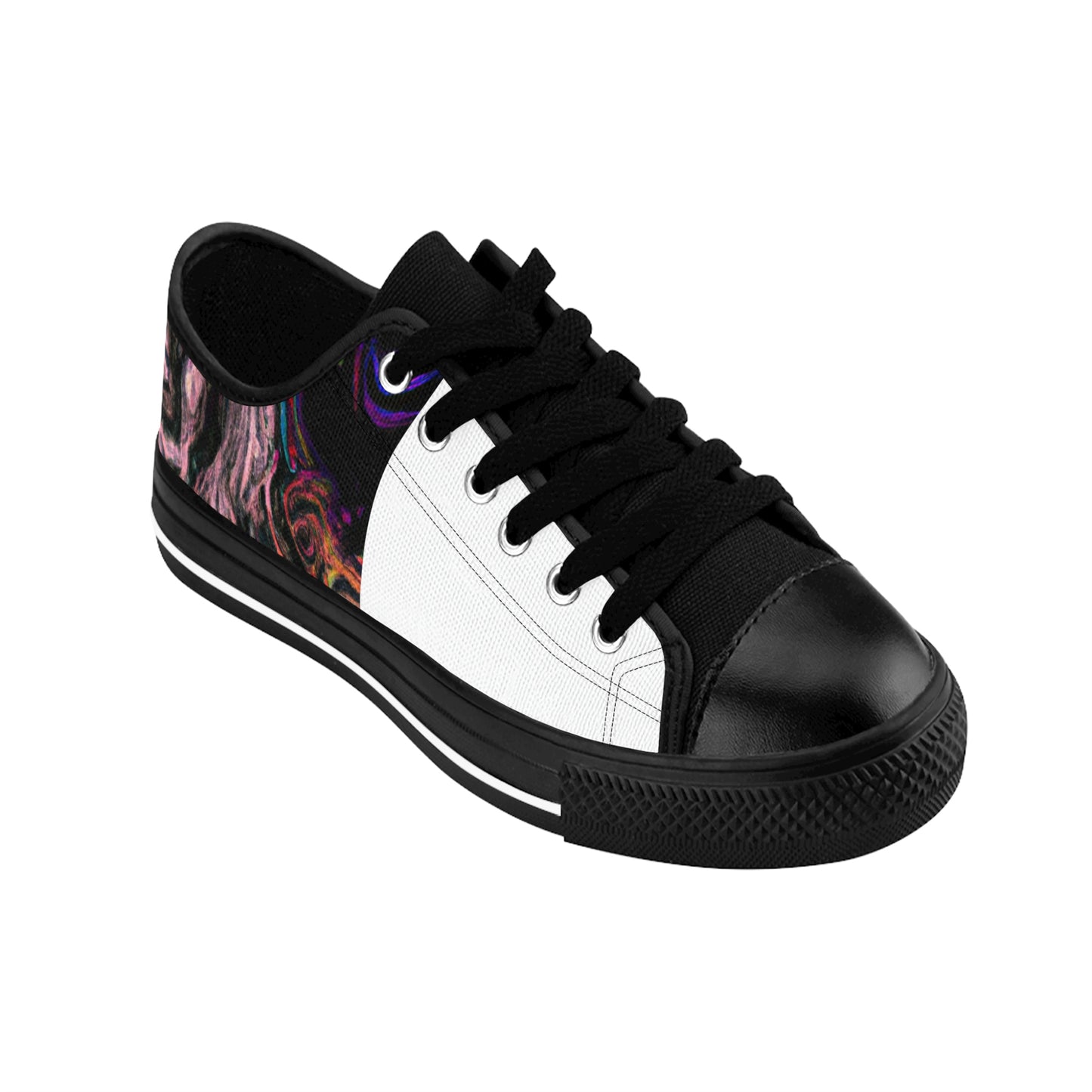 Miguel de la Vega is an imaginary shoe designer from the 1500s in Spain. He is known for his intricate designs featuring jeweled buckles and exotic fabrics. He has his own shop in Madrid, where he creates custom shoes-low top