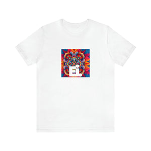 Giacomo Delosantos. Giacomo was an Italian streetwear designer in the 90s who was known for creating bold prints, funky silhouettes, and innovative materials. His designs were bold and vibrant, and often featured elements-Tee