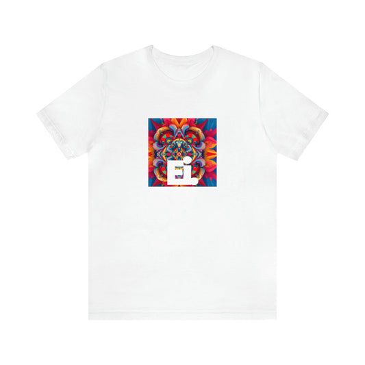Giacomo Delosantos. Giacomo was an Italian streetwear designer in the 90s who was known for creating bold prints, funky silhouettes, and innovative materials. His designs were bold and vibrant, and often featured elements-Tee
