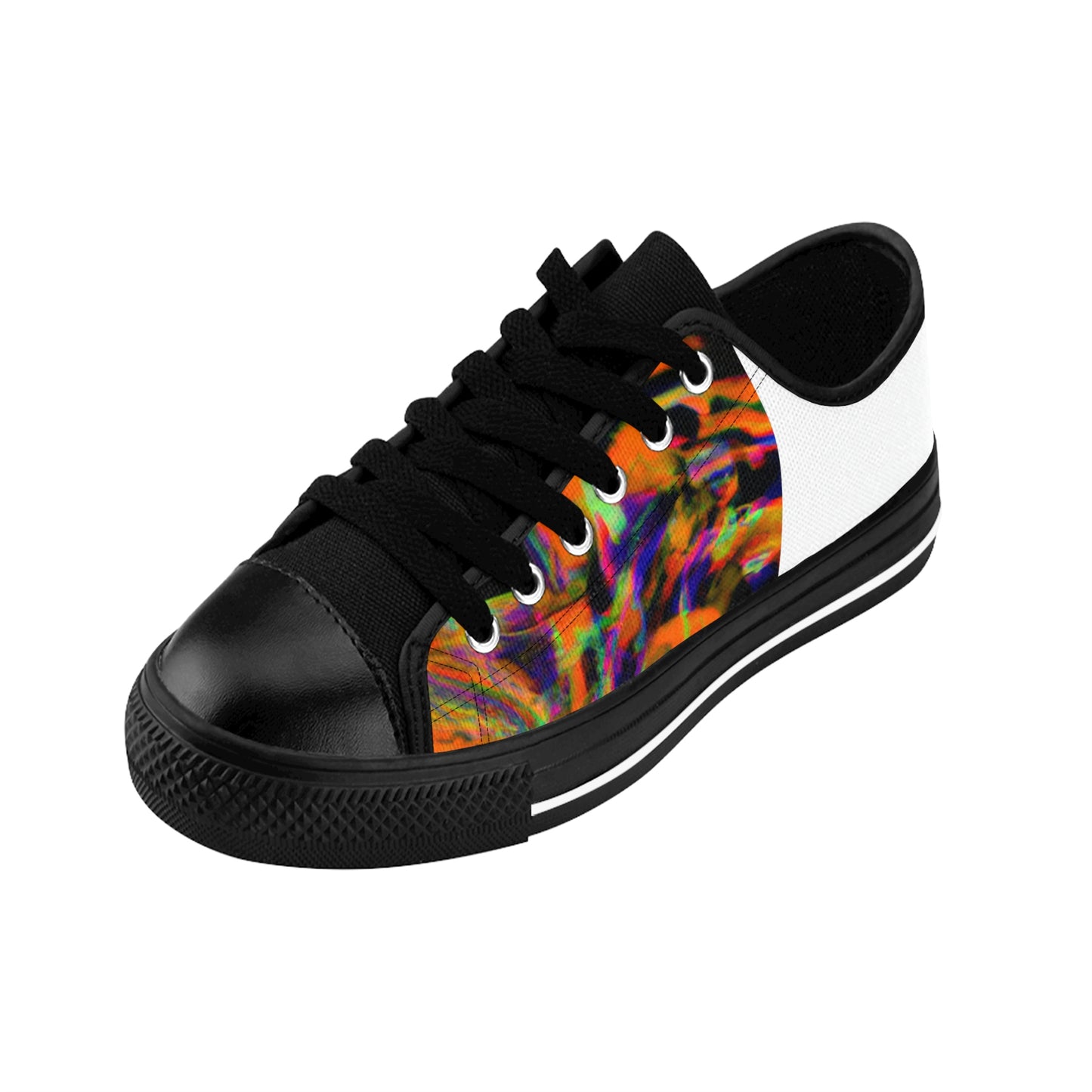 Ignatio Corona, a male shoe designer from Valencia, Spain, in the 1500s. He was known for his use of unique and intricate patterns, perfect stitching and quality materials in his designs. He is credited with inventing the wedge heel-low top